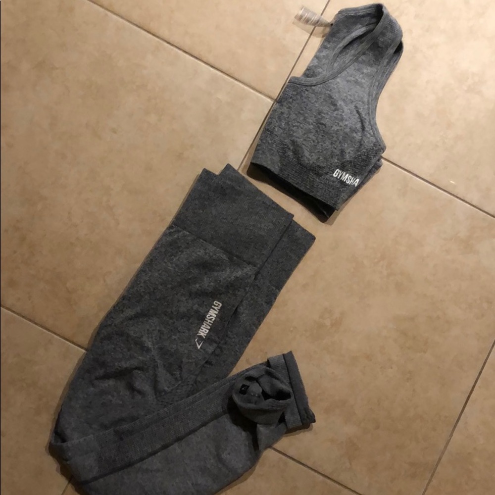 Gymshark grey ombré set